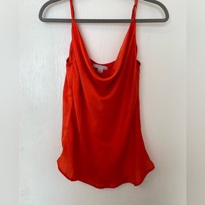 Cowl neck tank top